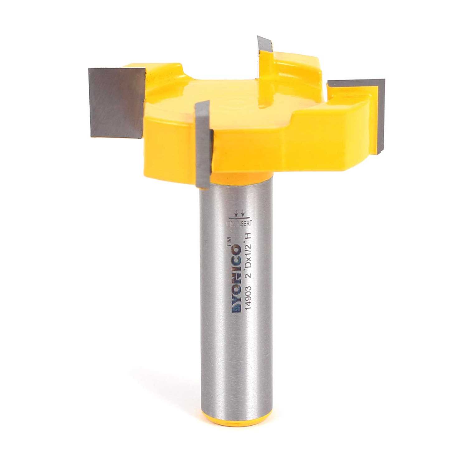 Yonico 19105q 1 in. Dia Carbide Tipped Core Box 1/4 in. Shank Router Bit - Zenithce