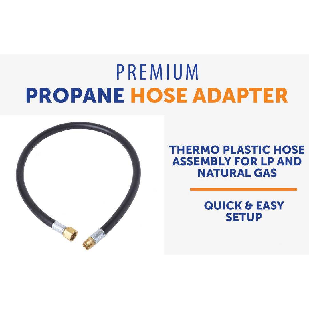Flame King Thermo Plastic Hose Assembly for LP and Natural Gas - Zenithce