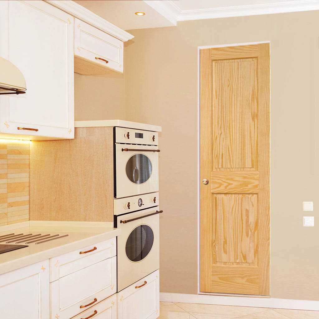 Kimberly Bay Paneled Solid Wood Unfinished Colonial Standard Door - Zenithce