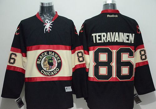 Blackhawks #86 Teuvo Teravainen Black New Third Stitched Jersey - Zenithce