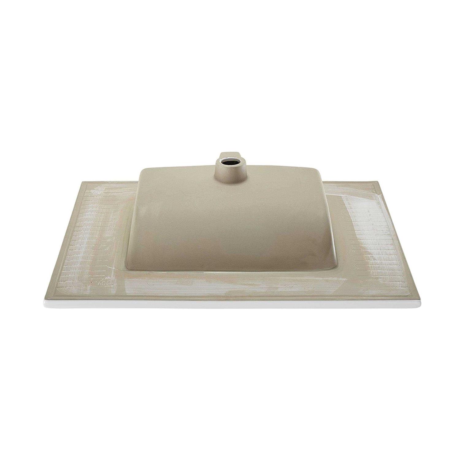 Swiss Madison 18 Ceramic Vanity Square Sink Top - Zenithce