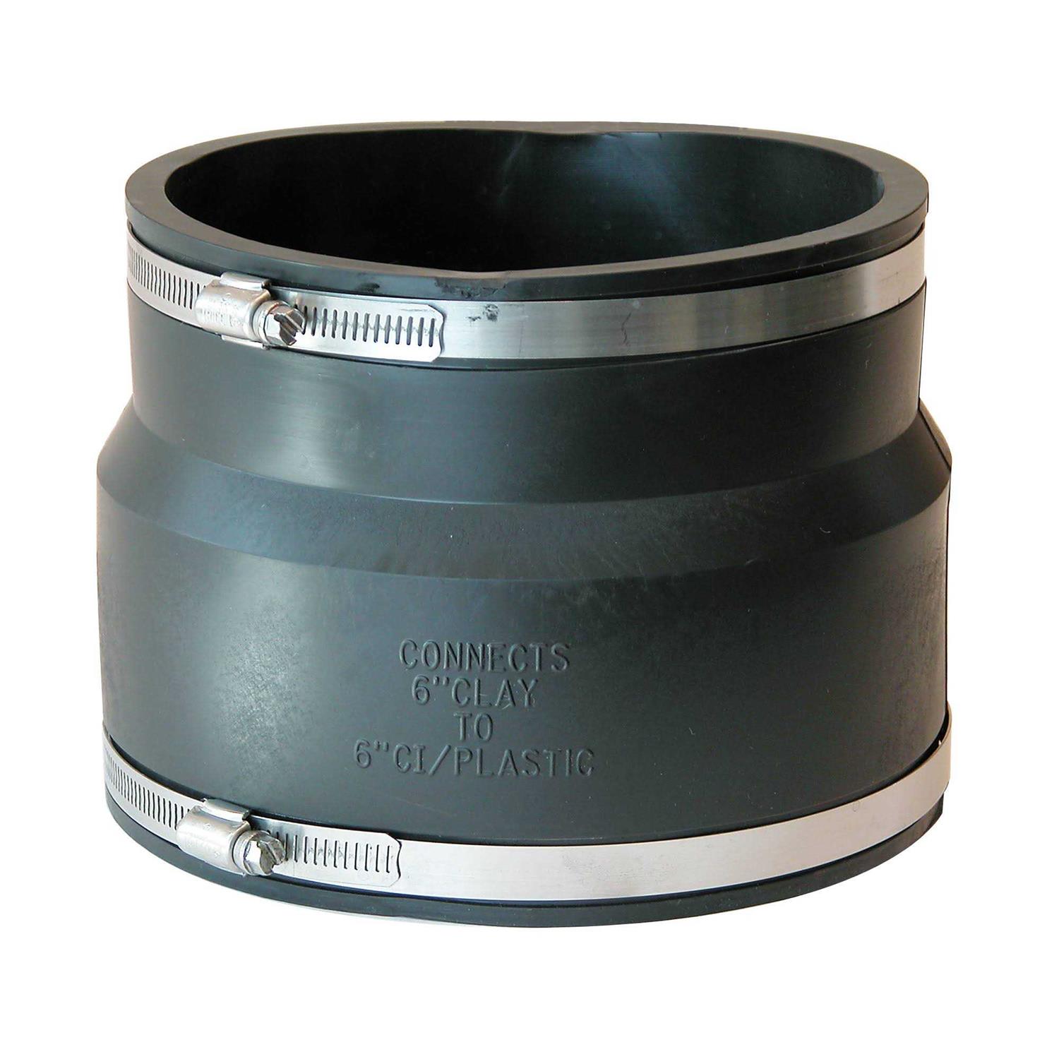 Fernco Flexible Coupling PVC 8 in For Pipe Size 1056-88 - Zenithce