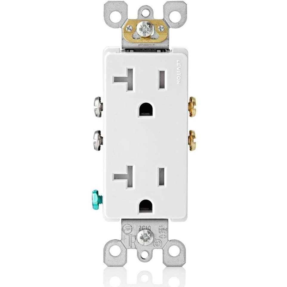 Leviton T5825 Decora Duplex Receptacle - Zenithce