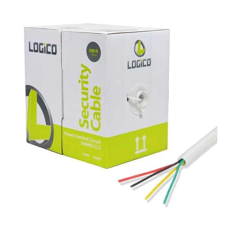 Security Burglar Alarm Control Cable 500ft Stranded Speaker Wire - Zenithce