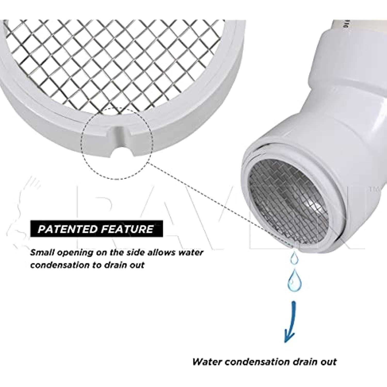 Raven Dryer Vent Tension Clamp – 4 in. Diameter - Zenithce