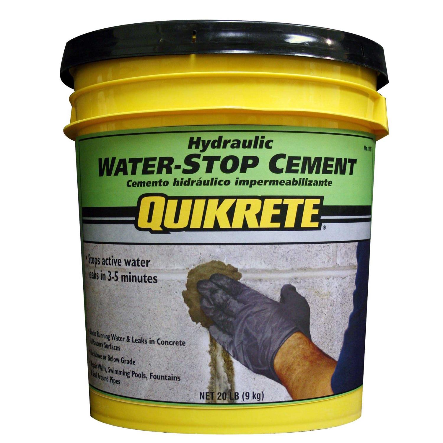 Quikrete Hydraulic Water-Stop Cement - Zenithce