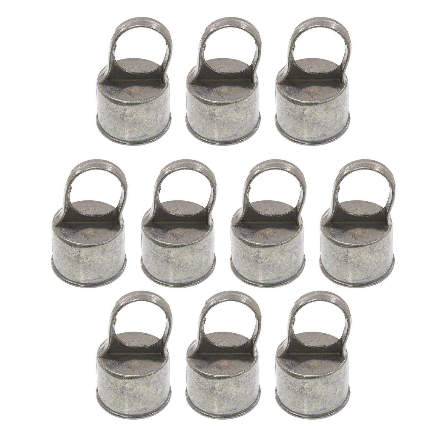 Plum Fittings Chain Link Fence Gate Hinge Kit Two 1 38 Female Hinges and Two 2 38 Male Hinges with Bolts and Nuts - Zenithce