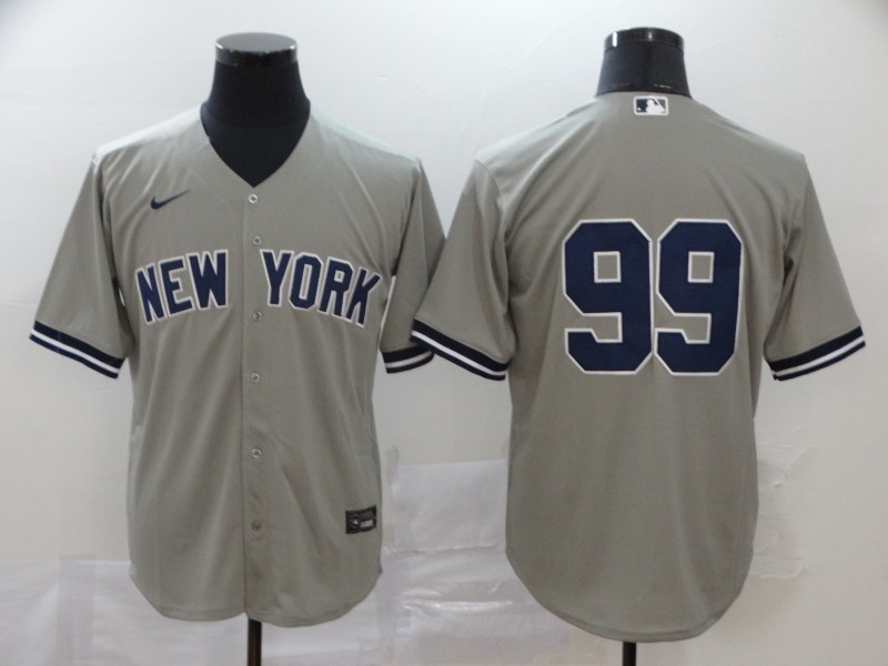 New York Yankees #99 Aaron Judge Grey Cool Base Stitched Jersey - Zenithce