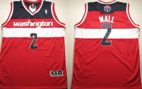 Washington Wizards #2 John Wall Red Swingman Jersey - Zenithce