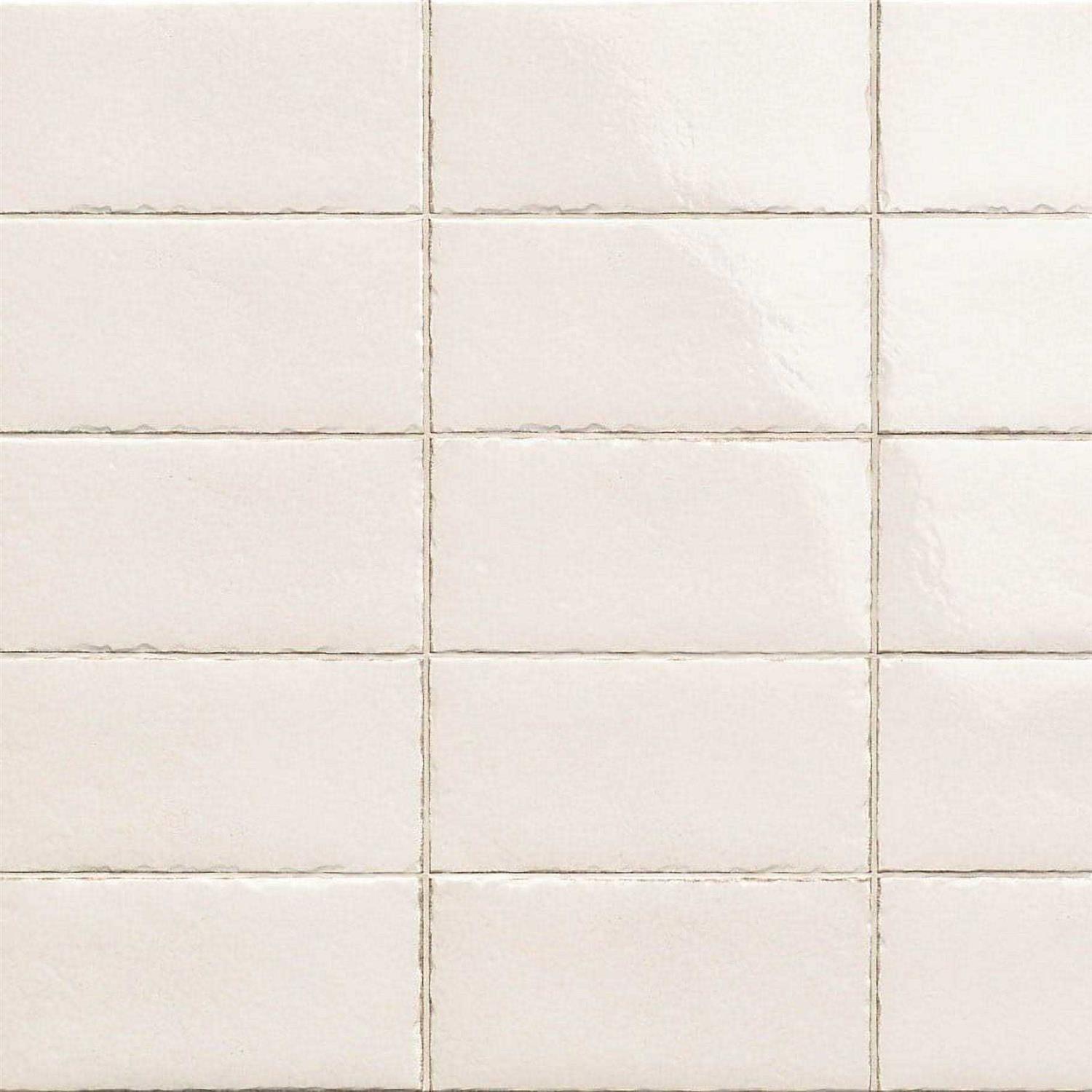 Ivy Hill Tile White Jade 11.92 in. x 12.79 in. Herringbone Polished Marble Mosaic Tile - Zenithce