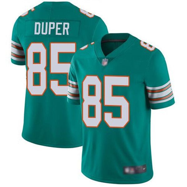 Miami Dolphins #85 Mark Duper Aqua Vapor Limited Stitched Jersey - Zenithce