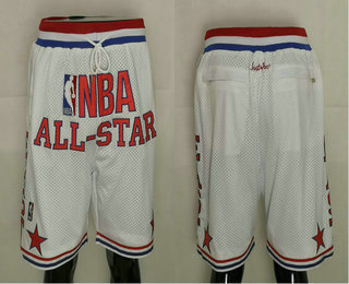 1988 All-Star East Shorts (White) JUST DON By Mitchell & Ness - Zenithce