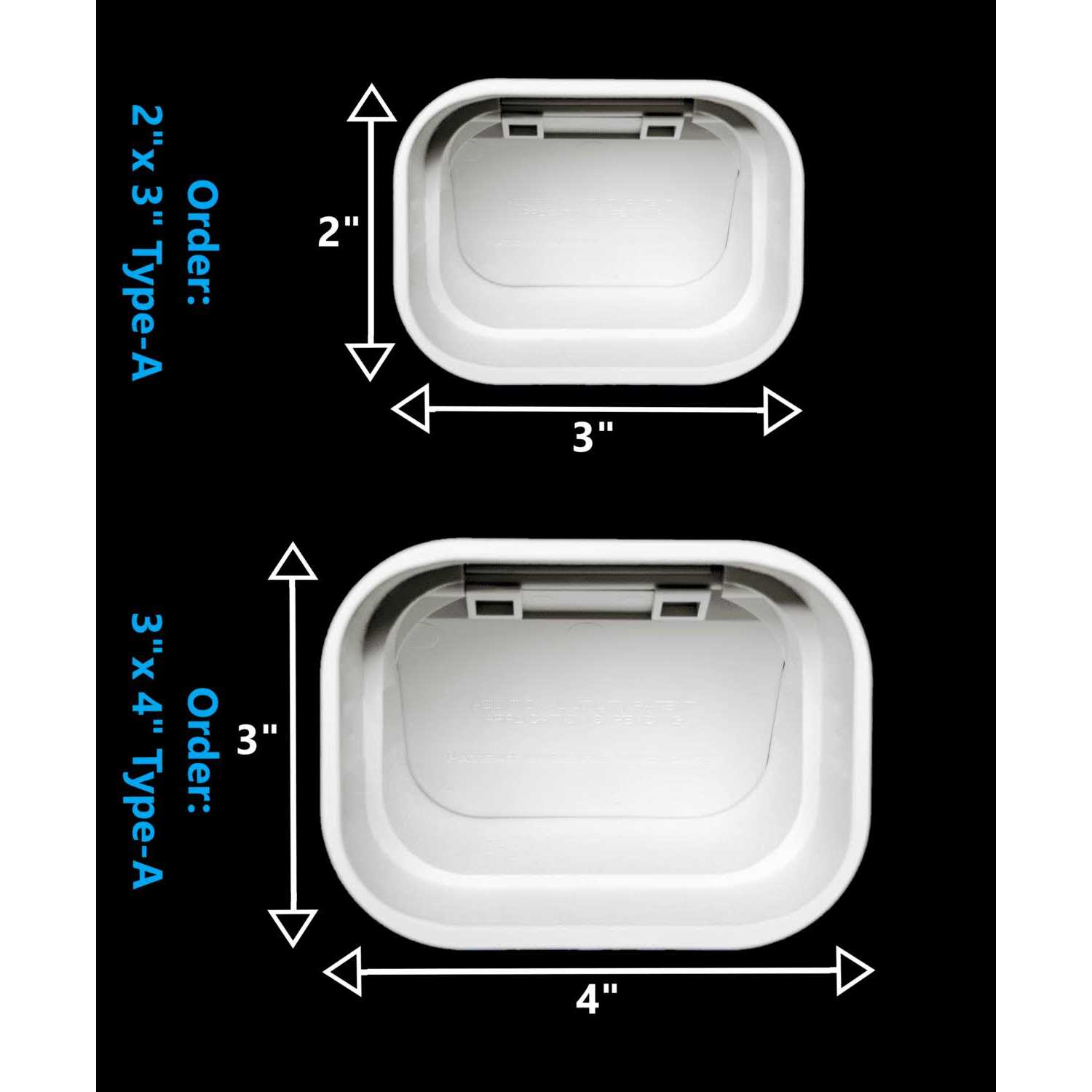 Guttergate 2 x 2 x 3 in. Plastic Rectangular Downspout Adapter - Zenithce