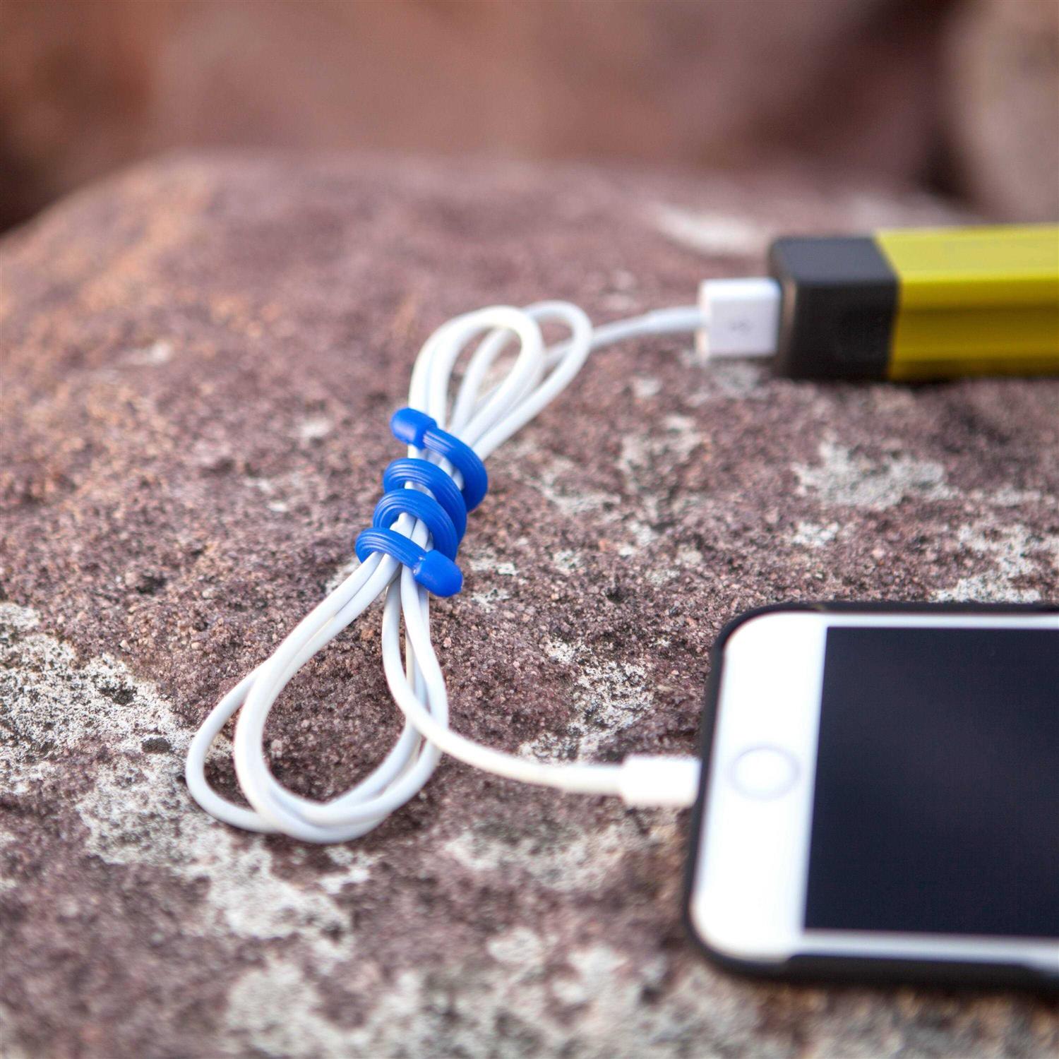 Nite Ize Gear Tie Reusable Rubber Twist Tie - Zenithce
