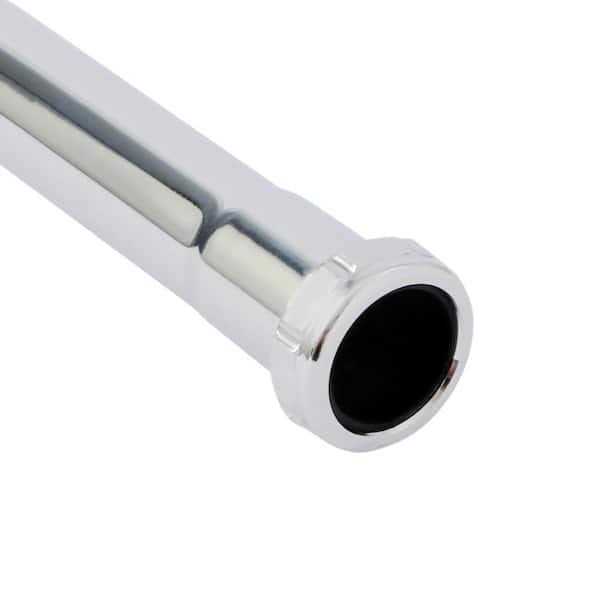 The Plumber’s Choice 1-1/2 in. x Brass Slip Joint Extension Tube for Tubular Drain Applications - Zenithce