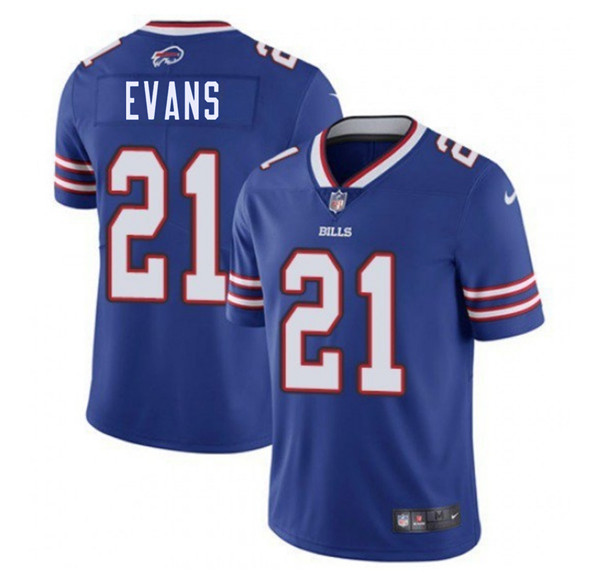 Buffalo Bills #21 Darrynton Evans Blue 2025 Vapor Untouchable Limited Stitched Jersey - Zenithce