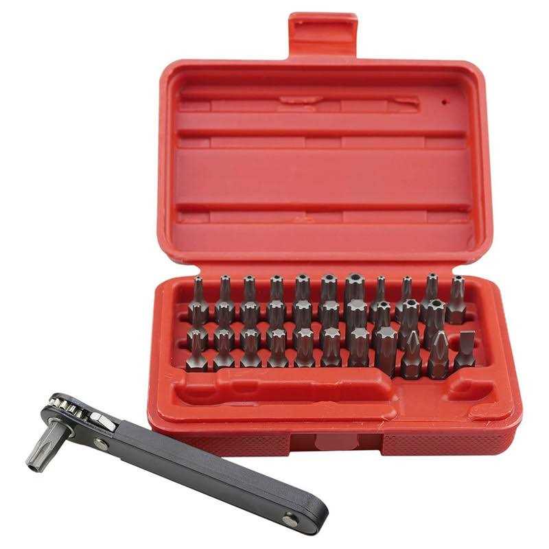 Kaifnt K402 Screwdriver Bit Set with Mini Ratchet Wrench - Zenithce