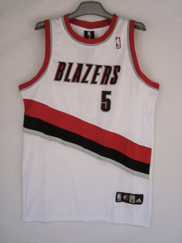 Portland Trail Blazers 5 Fernandez white SWINGMAN jerseys - Zenithce