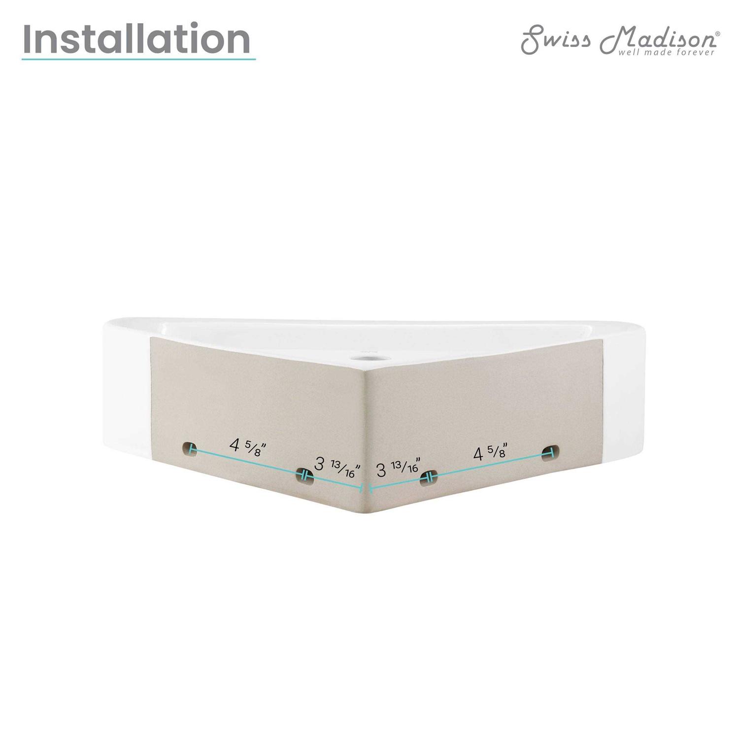 Swiss Madison SM-WT660 Plaisir Wall Hung Toilet - Zenithce
