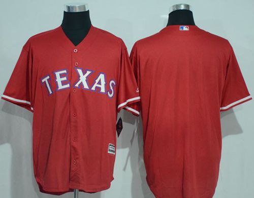 Rangers Blank Red New Cool Base Stitched Jersey - Zenithce