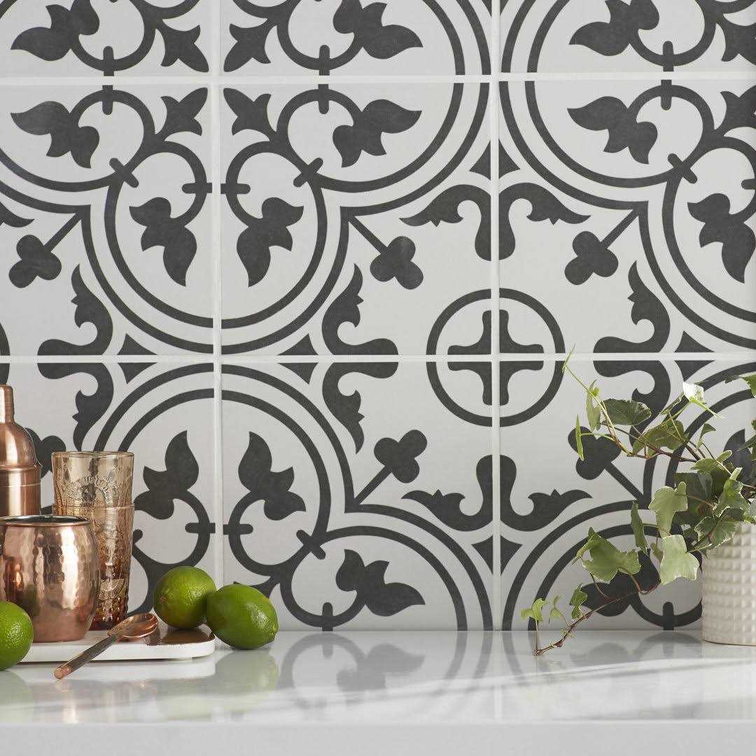 EliteTile Godfrey 10 x 10 Porcelain Field Tile - Zenithce