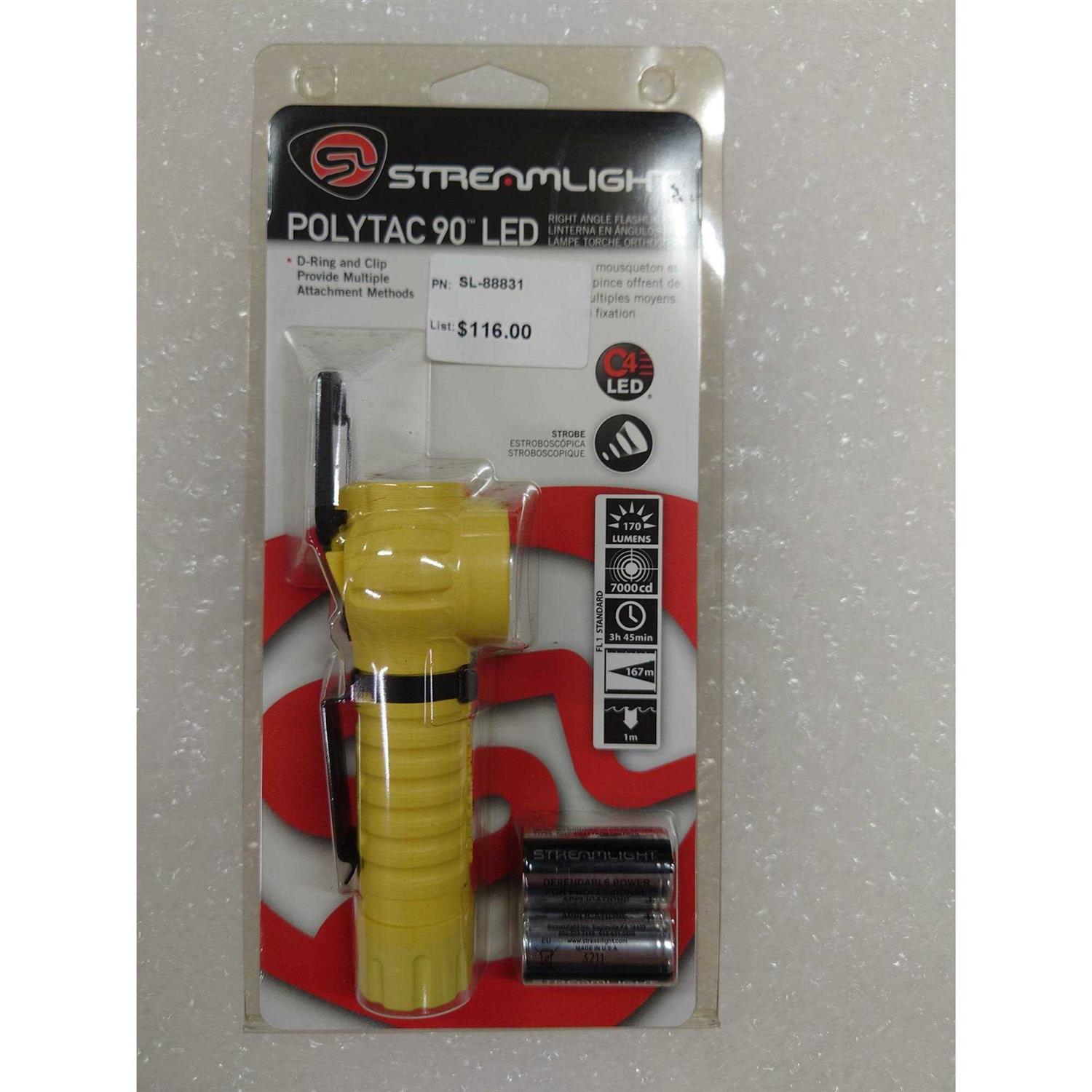 Streamlight PolyTac 90 Flashlight - Zenithce