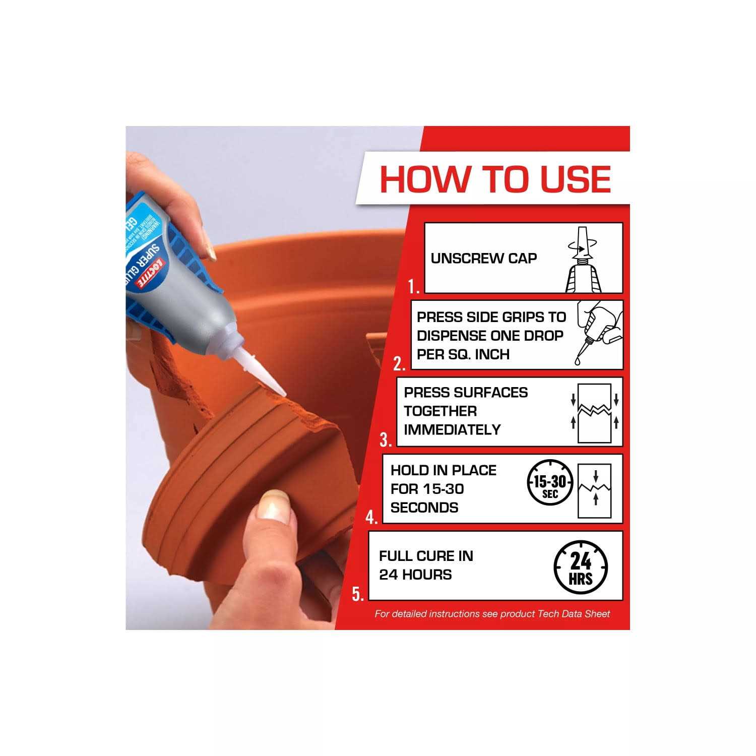 Loctite Control Gel Super Glue - Zenithce