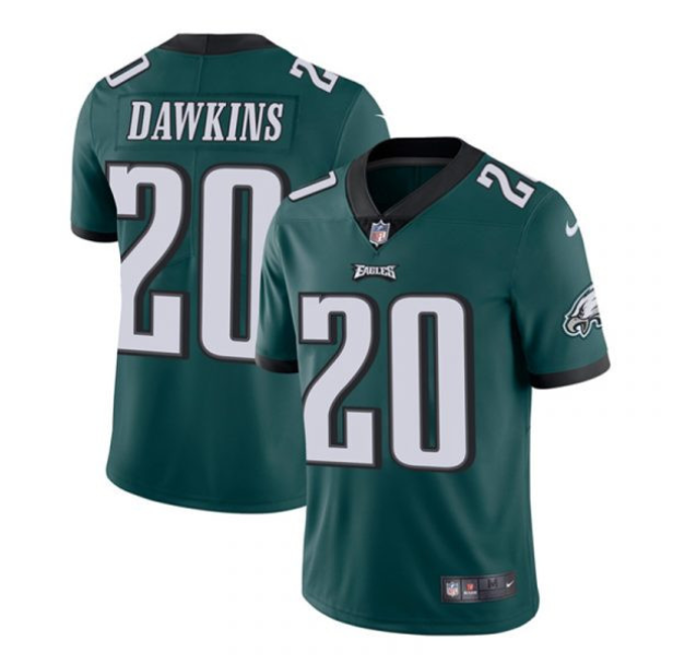 Philadelphia Eagles #20 Brian Dawkins Green Vapor Untouchable Limited Stitched Jersey - Zenithce