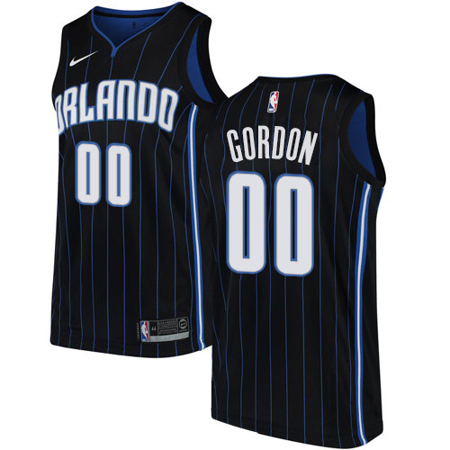 Magic #00 Aaron Gordon Black Swingman Statement Edition Jersey - Zenithce