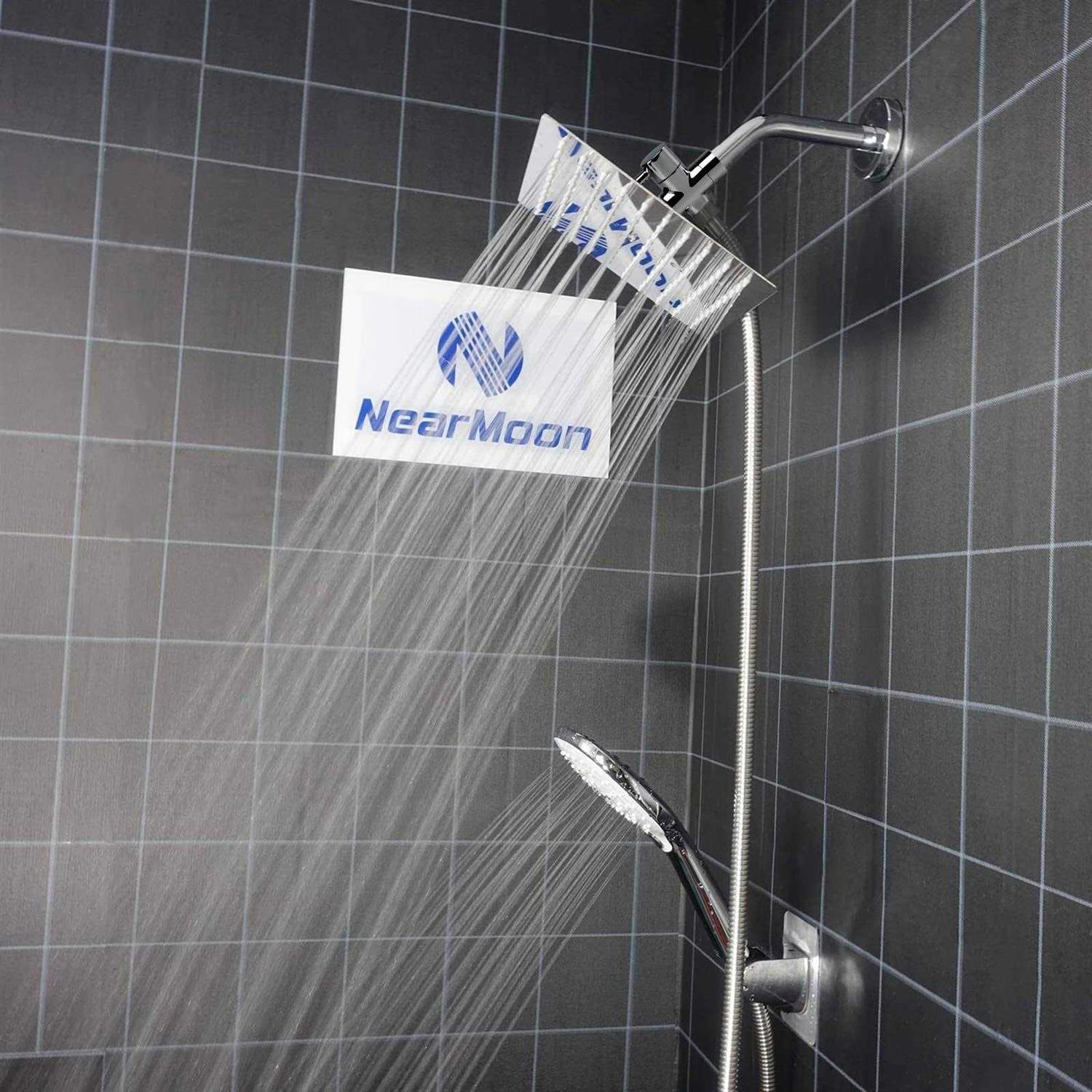 NearMoon Adjustable Shower Arm Universal Connection - Zenithce