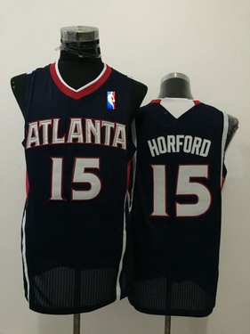Atlanta Hawks #15 Al Horford Navy Blue Swingman Jersey - Zenithce