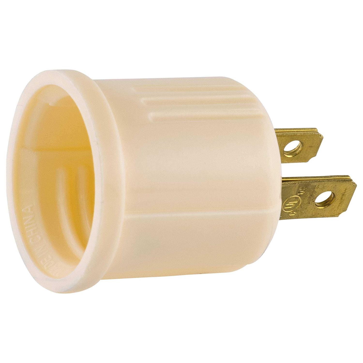 GE Polarized Grounding Adapter Plug - Zenithce