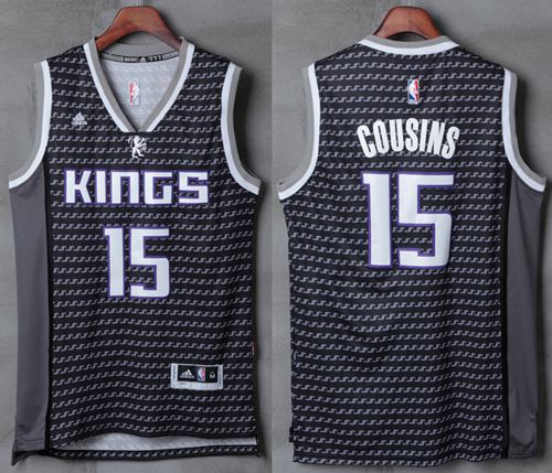 Sacramento Kings #15 DeMarcus Cousins adidas Purple 2016 Christmas Day Stitched Swingman Jersey - Zenithce