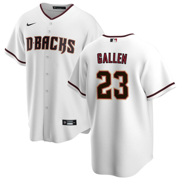 Arizona Diamondbacks #23 Zac Gallen White Cool Base Stitched Jersey - Zenithce