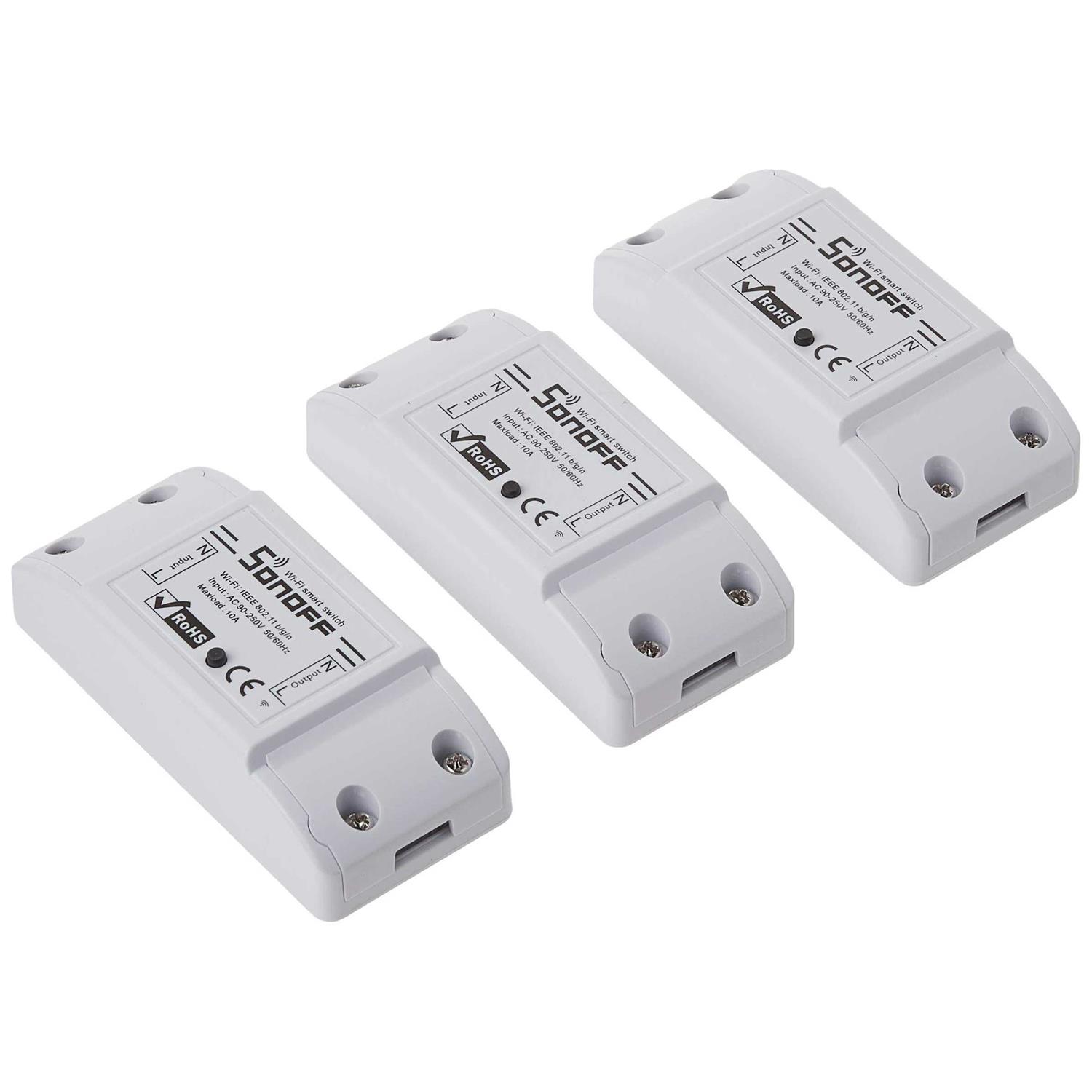 Sonoff WiFi Smart Curtain Switch with Power Metering TUV Certified DualR3 Dual Relay DIY Curtain - Zenithce