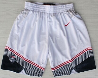 2014 FIBA Team USA White Short - Zenithce