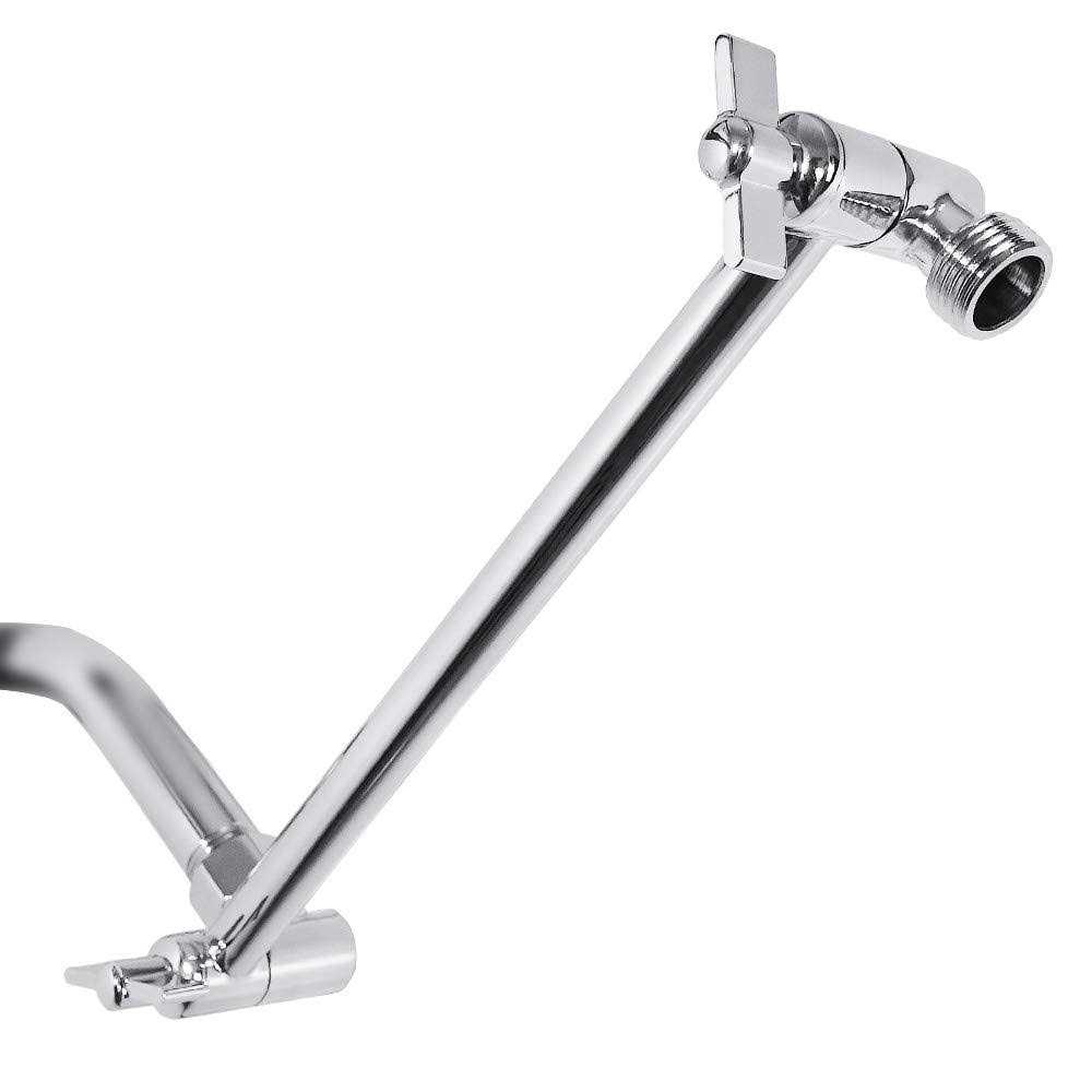 NearMoon 12 inch Shower head with 15 inch extension arm - Zenithce