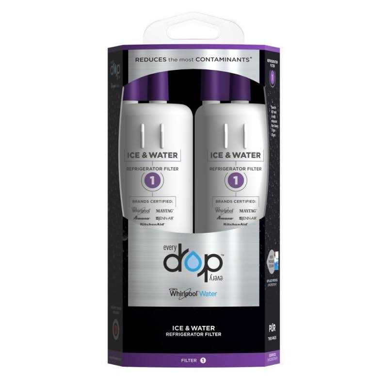 everydrop by Whirlpool Refrigerator Water Filter 2 EDR2RXD2 - Zenithce