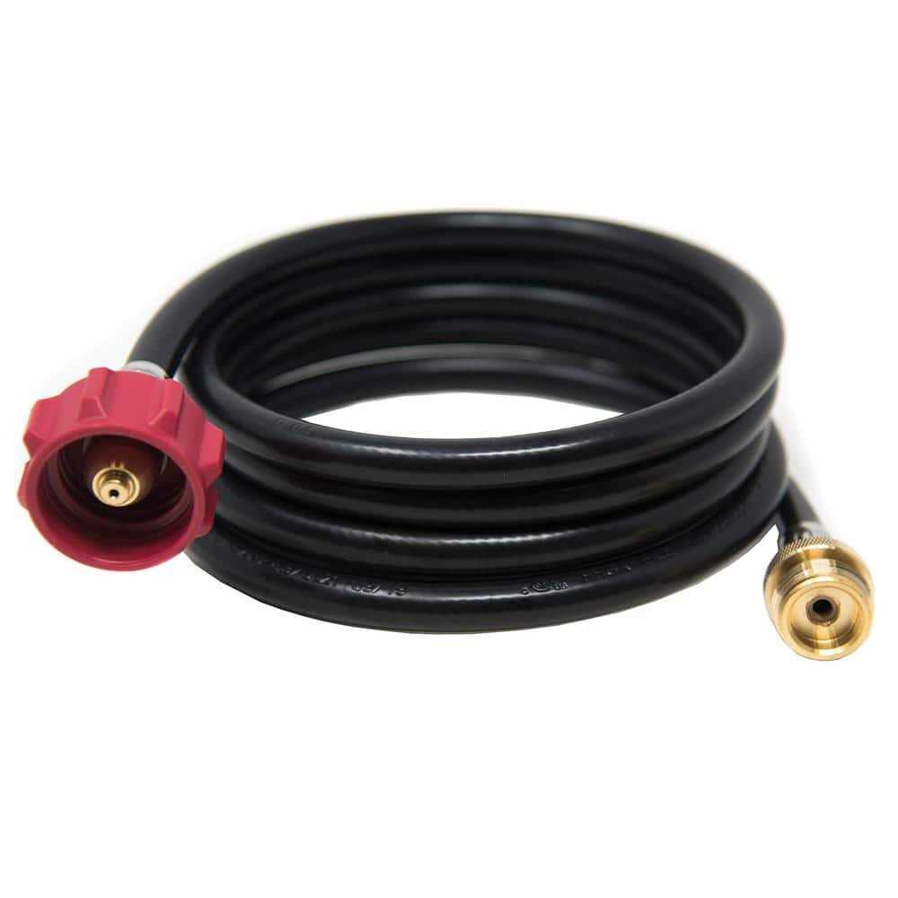 Gasone Propane Hose 1lb to 20lb Adapter Hose -16.4 oz to 20 lb Propane Tank Adapter Hose Qcc1/ Type 1 - Zenithce