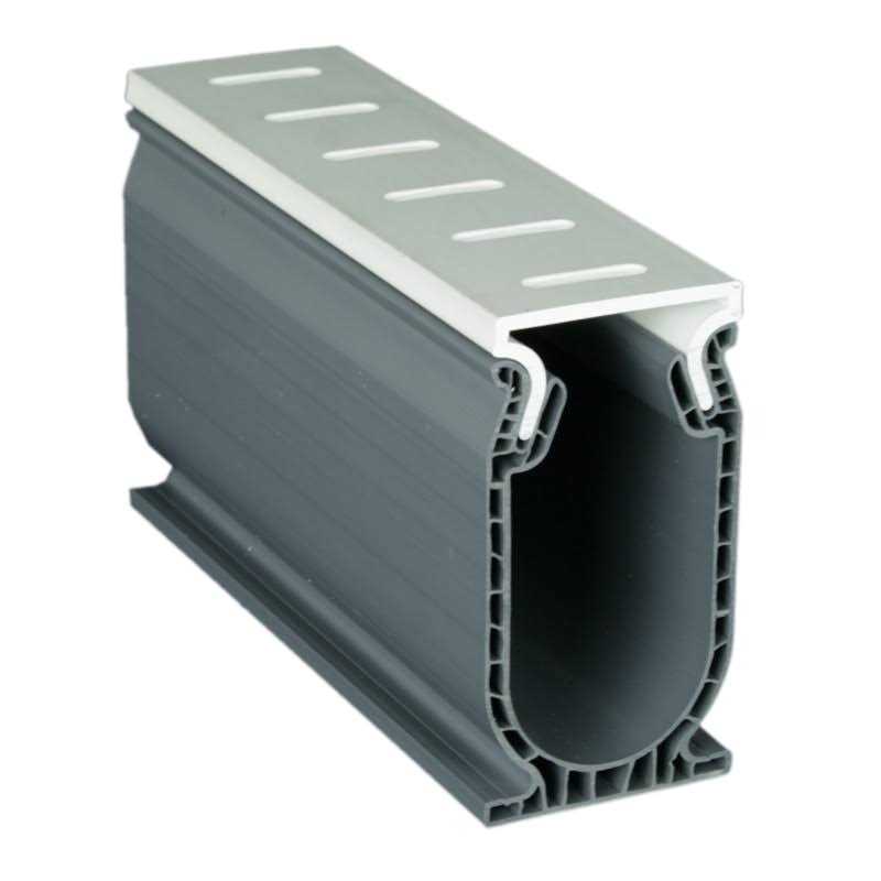 Stegmeier Frontier Deck Drain Top Cap-White (40 ft) - Zenithce