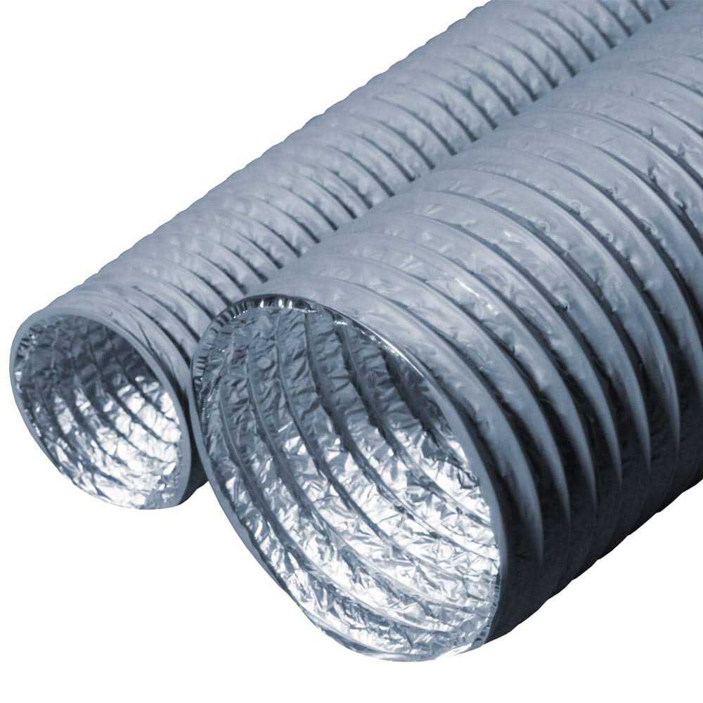 Rubber-Cal Hvac Ventilation-Flex Duct ID x 25 ft - Zenithce
