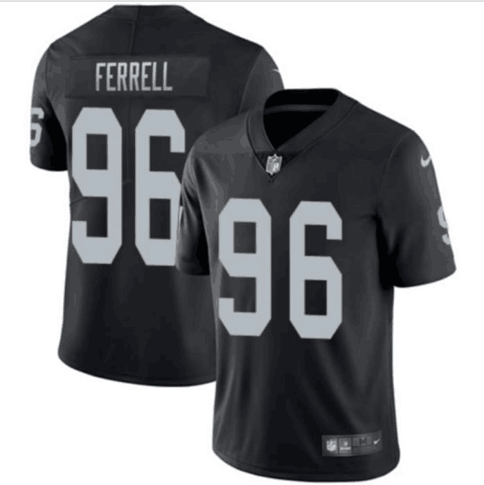 Raiders #96 Clelin Ferrell Black Vapor Untouchable Limited Stitched Jersey - Zenithce