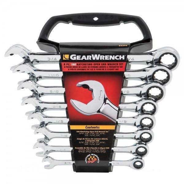 GearWrench 8 Piece Drive Bolt Biter Impact Extraction Socket Set 84782 - Zenithce