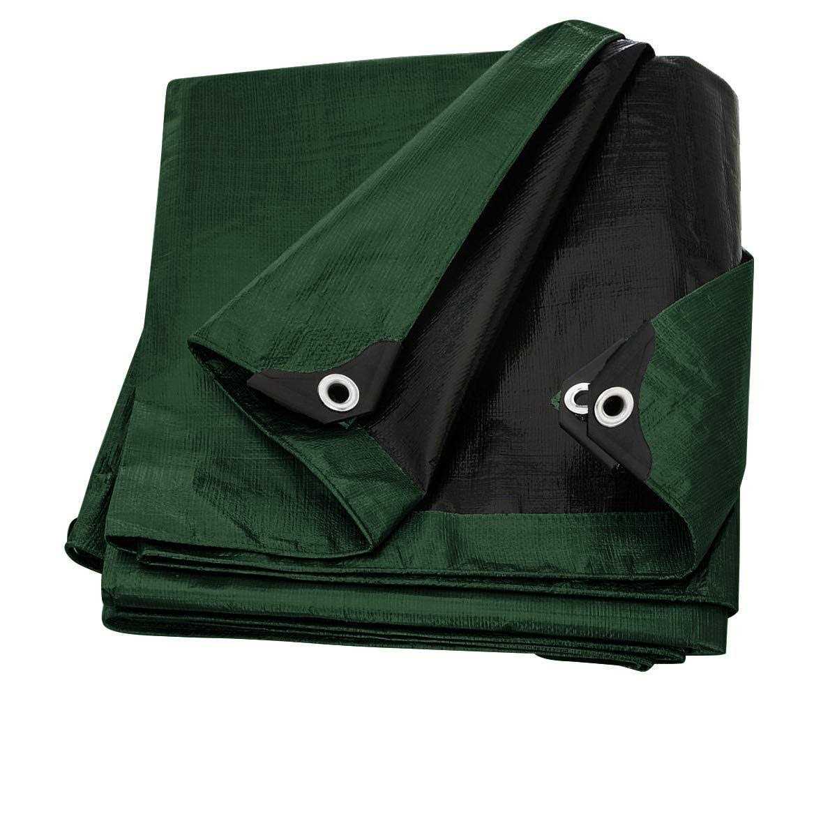 Trademark Supplies Tarp Cover Heavy Duty Thick Material Waterproof Great for Tarpaulin Canopy Tent Boat - Zenithce