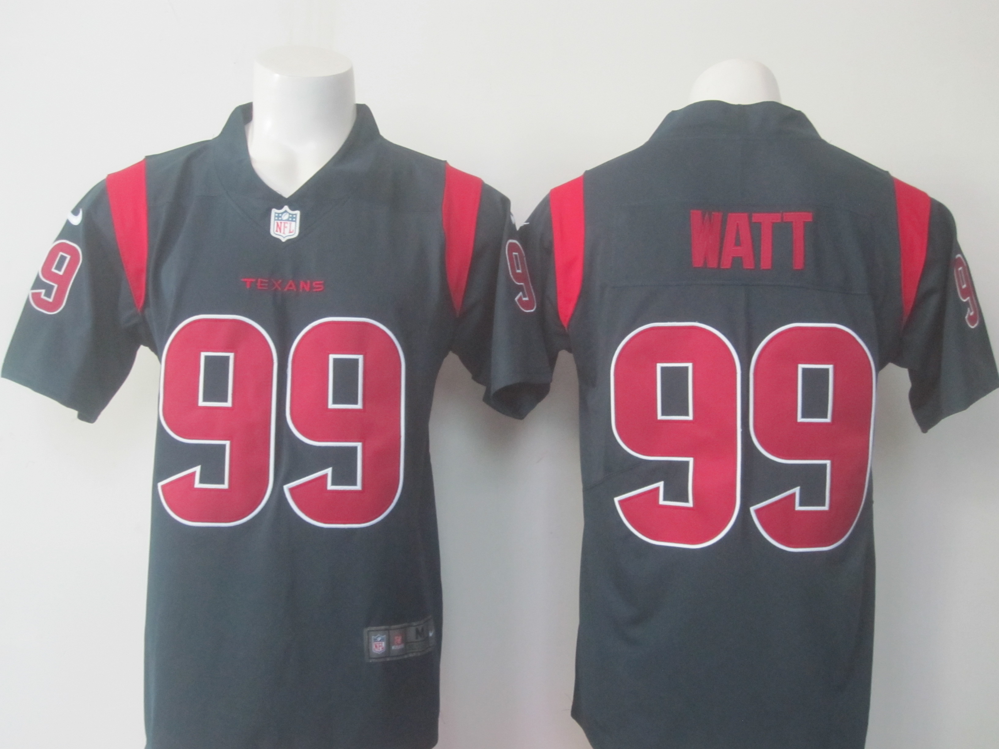 Texans # 99 J.J. Watt Navy Limited Rush Stitched Nike Jersey - Zenithce