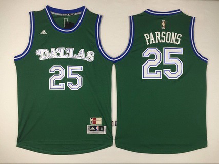 Dallas Mavericks #25 Chandler Parsons Revolution 30 Swingman 2015-16 Green Jersey - Zenithce