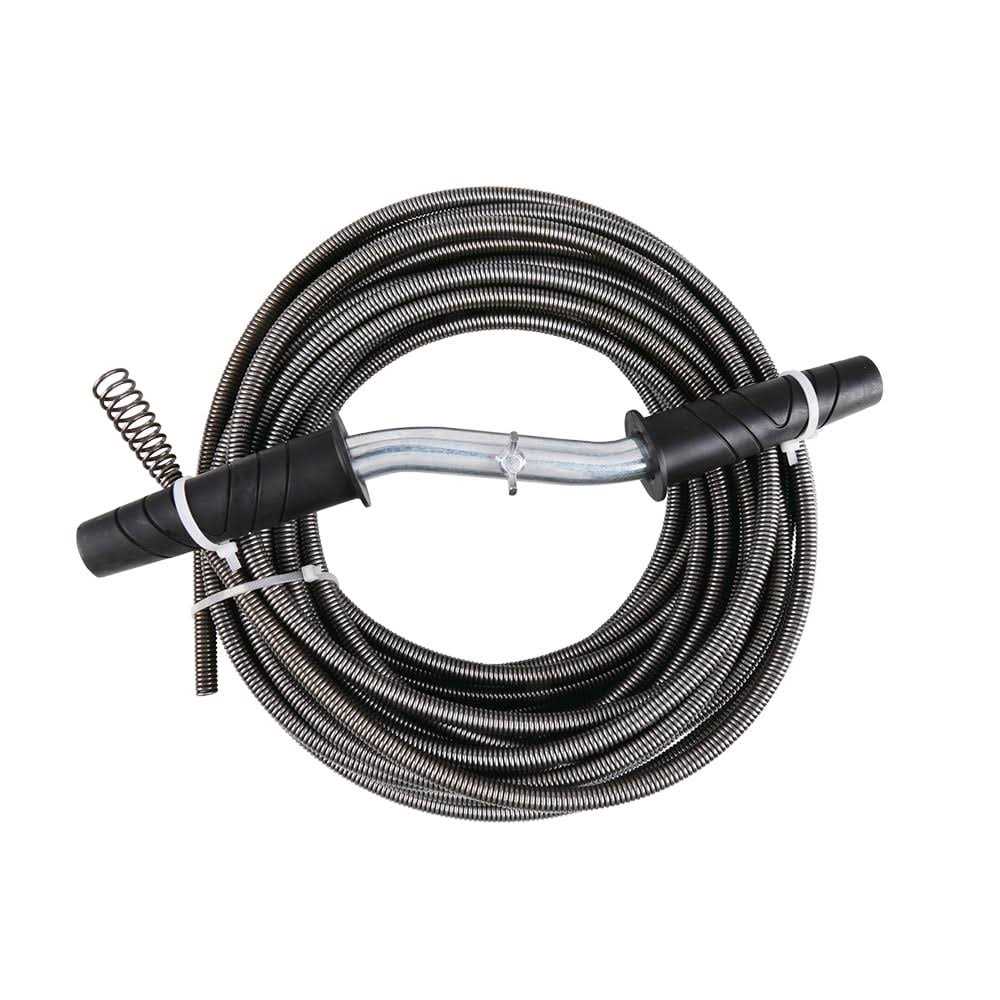THEWORKS 1/4 in. x 25 ft. Power Drum Auger PL171214 - Zenithce