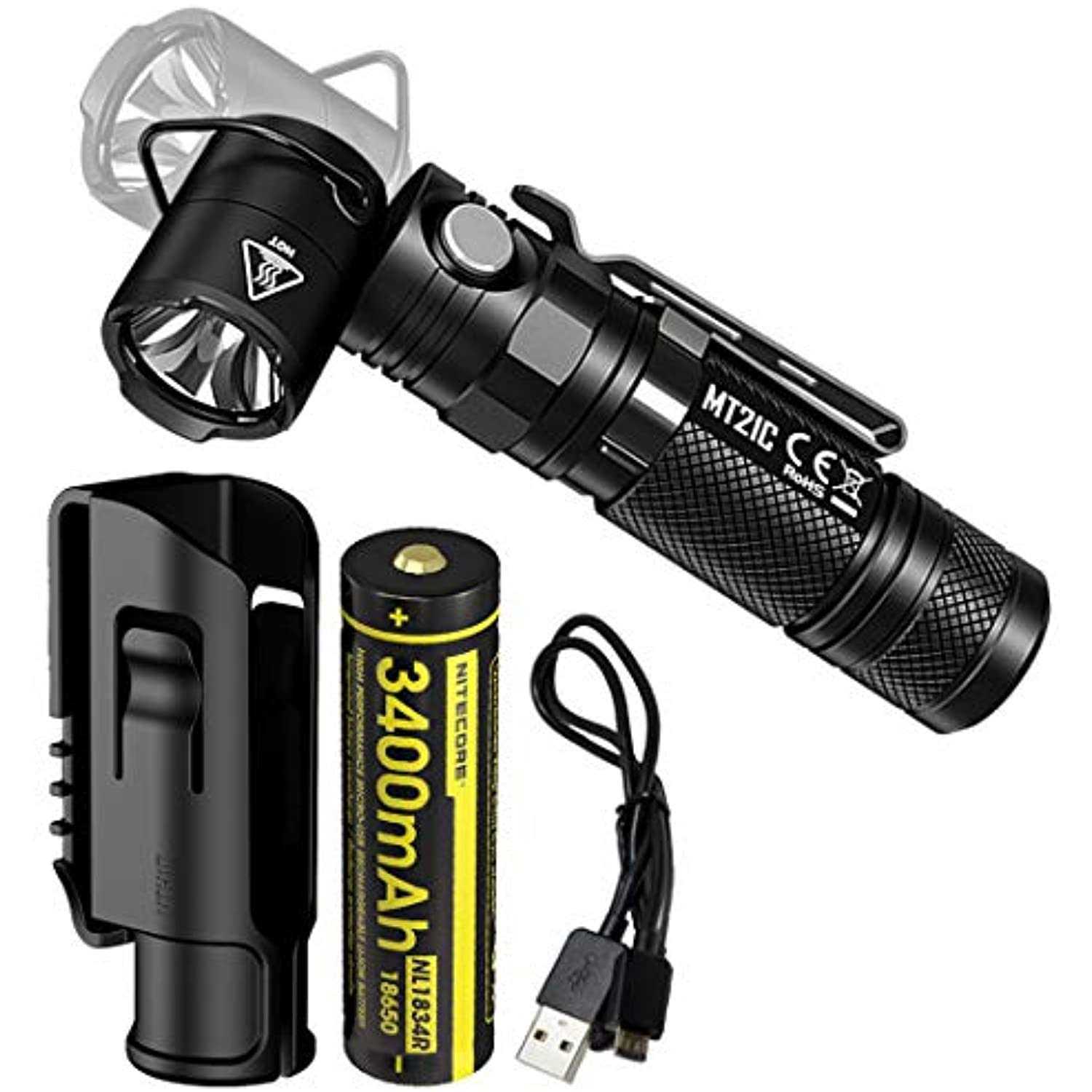 Nitecore MT06MD 180 Lumen Nichia 219B 2xAAA LED Penlight - Zenithce