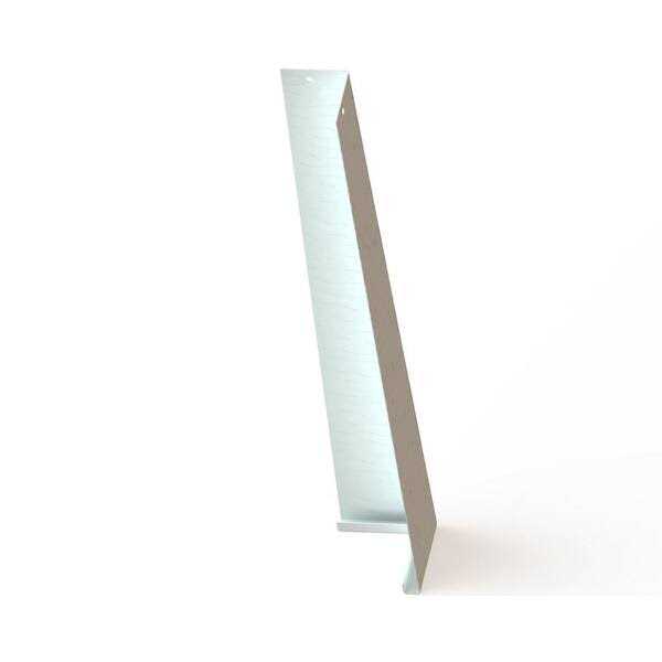 Gibraltar Building Products Aluminum Primed XL Siding Corner Moulding - Zenithce