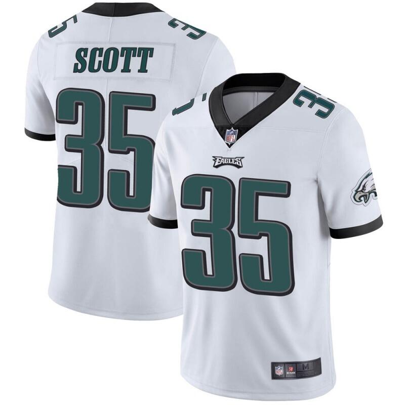 Philadelphia Eagles #35 Boston Scott White Vapor Untouchable Limited Stitched Jersey - Zenithce